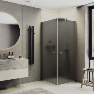 Душевой уголок MaybahGlass MGY-1295-2 80x80см бронза